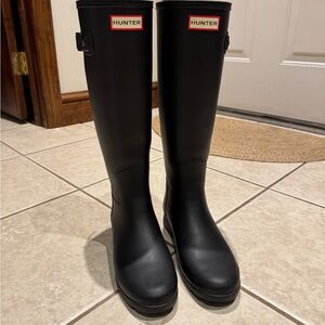 Hunter Black Women's Winter & Rain Boots